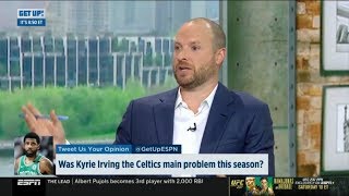 ESPN GET UP | Ryen Russillo DEBATE: Was Kyrie Irving the Celtics main problem this season?