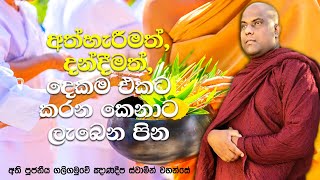 අත්හැරලා දන් දීමෙන් පින වැඩි වෙන බව ඔබ දන්නවද? | Galigamuwe Gnanadeepa Thero