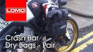 Lomo Motorbike Crash Bar Dry Bags - Pair