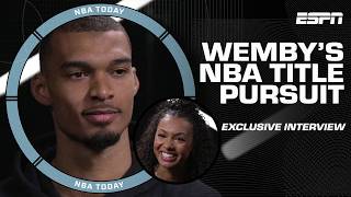 Wemby describes how being 'impatient' can help him lead the Spurs to a championship | NBA Today