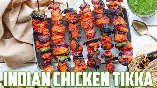 Restaurant Style Indian Chicken Tikka At Home | Eitan Bernath