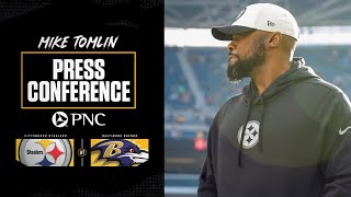 Coach Tomlin Press Conference (Week 18 at Ravens) | Pittsburgh Steelers
