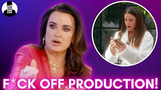 Kyle Richards Calls Out RHOBH Production and Storms Off Set! #bravotv