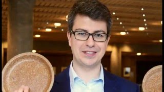 Start up BIOTREM makes tableware from wheat bran