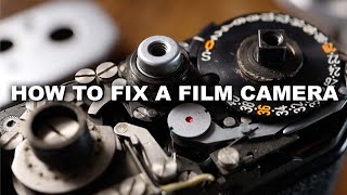 Repair any film camera / I F'D UP ... Canon P Rangefinder