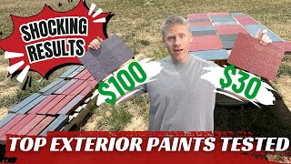 Unbelievable Exterior Paint Test Results: Top Exterior Brands Compared!