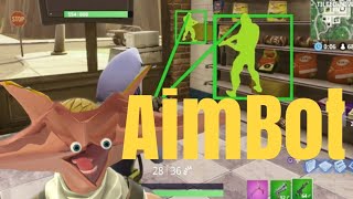 I used AimBot I'm Hax !!? |  استخدمت هكر  الايم || Fortnite mobile