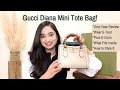 GUCCI Mini Diana Tote BAG 1 YEAR REVIEW | Pros & Cons | Wear & Tear | How I Style it | 10 Outfits!