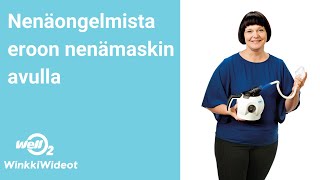 WinkkiWideot: Nenäongelmista eroon nenämaskin avulla