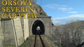 ORSOVA-SEVERIN -Cab view-En cabine-Dalla Cabina-Tog-Führerstandsmitfahrt-Trenes-Trenler-Treni-火车-wwe