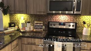 Gables Brookhaven | A2R Floorplan | 1 bed, 1 bath
