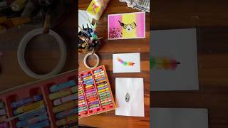 3 Unbelievable Oil Pastel Tips 😱 #shorts