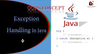 Advance-Java How to handle Exception #23