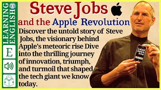 Learn English through Story ⭐ Level 3 – Steve Jobs – Graded Reader | WooEnglish