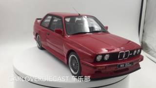 OTTO Model 1:12 BMW E30 M3 SPORT EVO RED (G033)