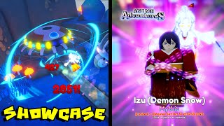 LVL 100 EVOLVED IZU (PORT AGENCY EVENT) SHOWCASE - ANIME ADVENTURES