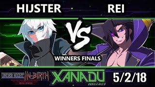 F@X 300 UNIST - Hijster (Chaos) Vs. Rei (Gordeau) - Under Night In-Birth Winners Finals