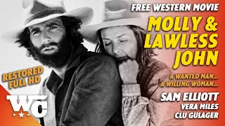 Molly and Lawless John | Full Action Western | Free HD 1970s Classic Drama Film | Sam Elliott | WC