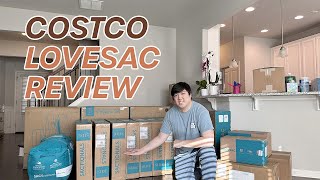 Costco Lovesac Sactional Modular Sofa \u0026 Accessories Bundle  - 1 Year Later Review! IS IT WORTH IT?