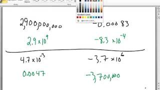 49 Scientific Notation