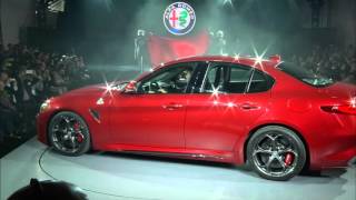 Alfa Romeo Giulia Quadrifoglio North American Reveal | 2015 Los Angeles Auto Show | Alfa Romeo USA