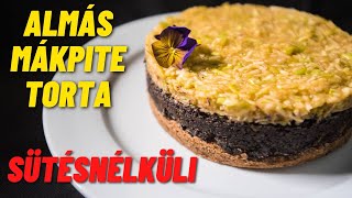 Sütésnélküli gluténmentes, vegán almás mákpitetorta, gyors és egyszerű  Somossy Barbival alkotunk