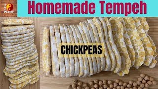 Chickpea Tempeh - Meat Alternative | Cold Climate Using Heater