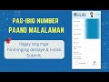 paano malalaman ang pag ibig number walang rtn online 2023 tagalog