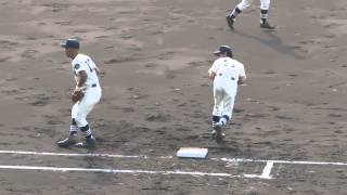 第64回沖縄県高校野球秋季大会　1回戦　小禄　シートノック