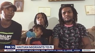 Haitian refugees staying with their families in Central Florida