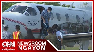 Eroplanong sinakyan ni Lacson at ng media binalaan ng China