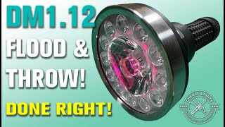 Noctigon DM1.12 - Best Throw \u0026 Flood flashlight yet!