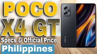 POCO X4 GT Specs & Official Price | Philippines