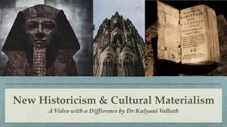 What is New Historicism - from Kalyani Vallath