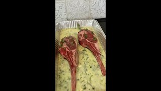 Wife teaches husband how to make steaks