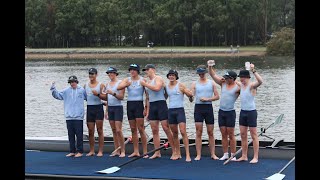 The kings school 1st Junior VIII 2024 (AAGPS HOTR champs and U17 Schoolboy national champs