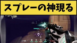 衝撃的ACE!!スプレーの神現るwww【VALORANT】【クリップ集】