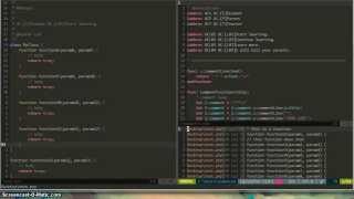 Vim workflow - function commenting part 2