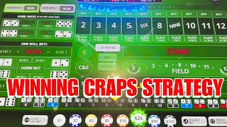 Turning $200 Into $500!! Winning Strategy Craps #Casino #Gambling