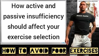 how to avoid active and passive insufficiency