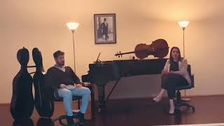 “Performing on Stage with Your Cello is a Celebration…”