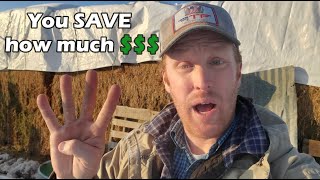 4 WAYS | STOP WASTING HAY \u0026 SAVE MONEY!!!