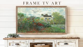 Claude Monet Paintings | Vintage Frame TV Art | Slideshow For Your TV | 4K | 2 H