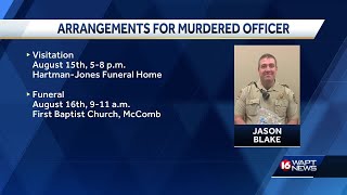 Funeral and visitation set for McComb police officer killed in murder-suicide