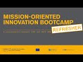 Mission Oriented Innovation Refresher | OECD OPSI & IIPP UCL Webinar | 26 Jan 2021