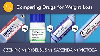 Ozempic vs Rybelsus vs Saxenda vs Victoza: Comparing Weight Loss Drugs