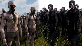 1,000,000 Zombies vs 1,000,000 White Walker GOT | Ultimate Epic Battle Simulator 2 | UEBS 2