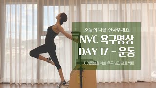 NVC욕구명상100일| Day17. 운동