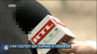 Már fizetést sem kapnak a tanárok 16-05-10