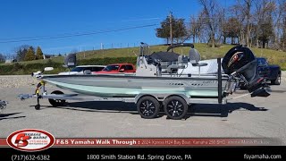 2024 Xpress H24 Bay Boat  Yamaha 250 SHO  Xtreme Marsh Package.  F \u0026 S Yamaha,  Hanover PA